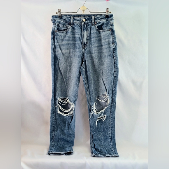 American Eagle Outfitters Denim - Distressed Blue Women's Jeans